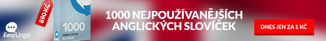 Naučte se 82 % mluvené angličtiny za pár týdnů. Získejte za 1 Kč doživotní přístup do kurzu 1000 nejpoužívanějších anglických slovíček od největší online jazykovky u nás (běžná cena 890 Kč).